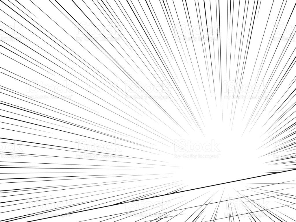 1024x768 Comic Book Speed Lines Abstract Background Vector Trasform