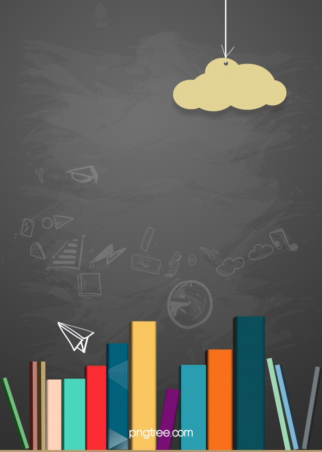 640x897 Vector Graffiti Book Creative Educational Background Blackboard