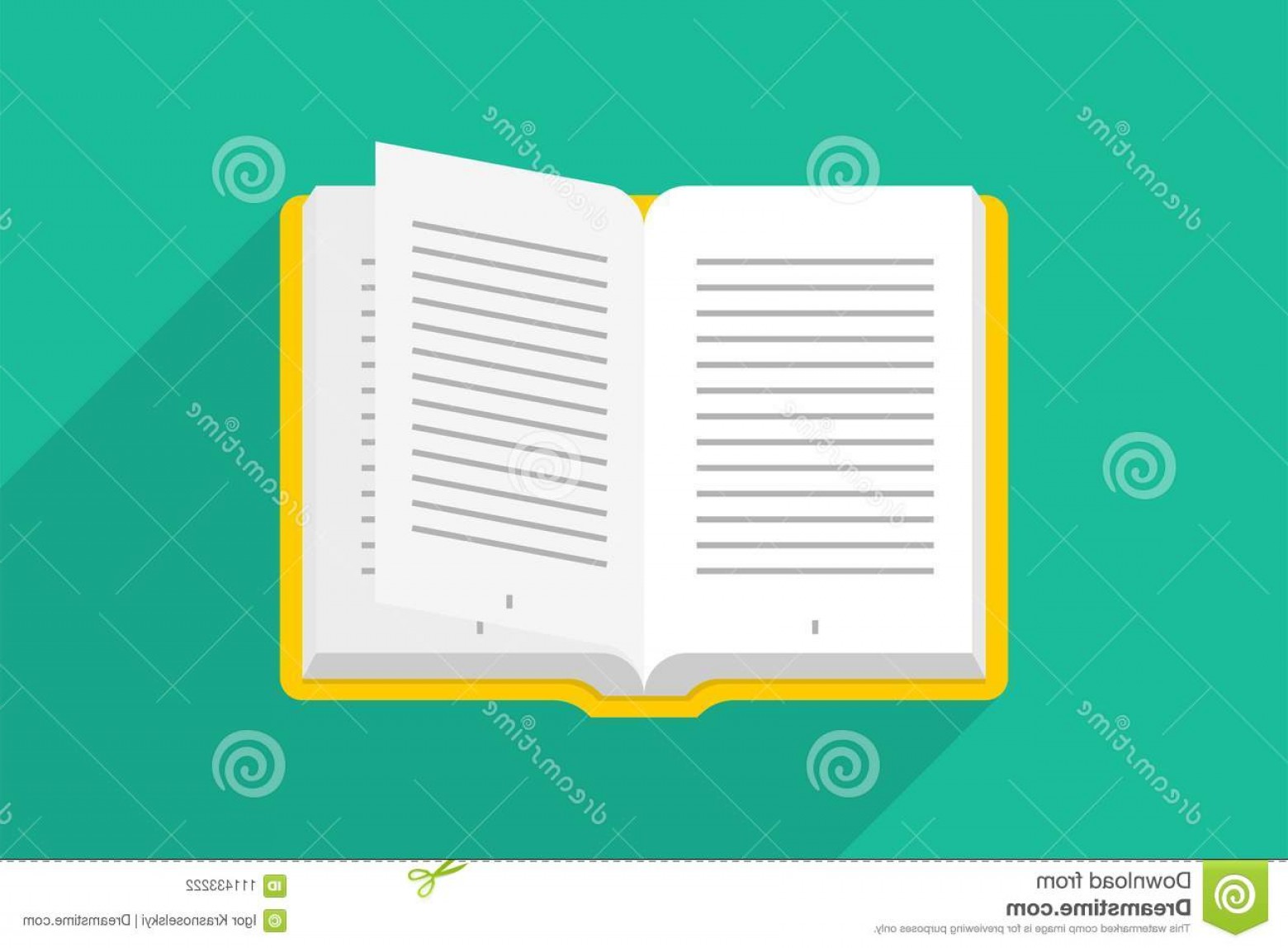 1560x1148 Vector Icon Book Flat Design Open Book Vector Illustration Green