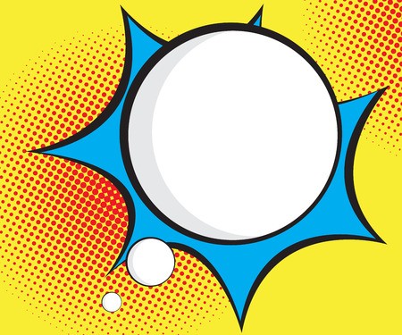 450x375 Speech Bubble Pop Art,comic Book Background Vector Illustration