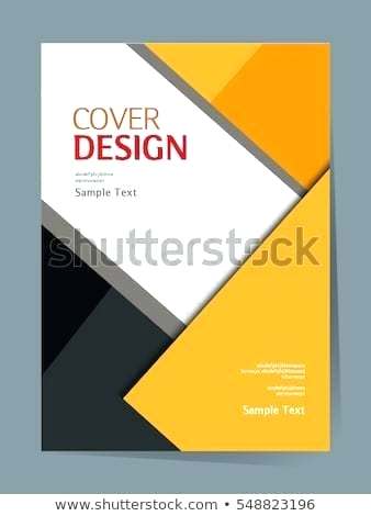 338x470 Annual Report Design Layout Book Cover Vector Template In Size