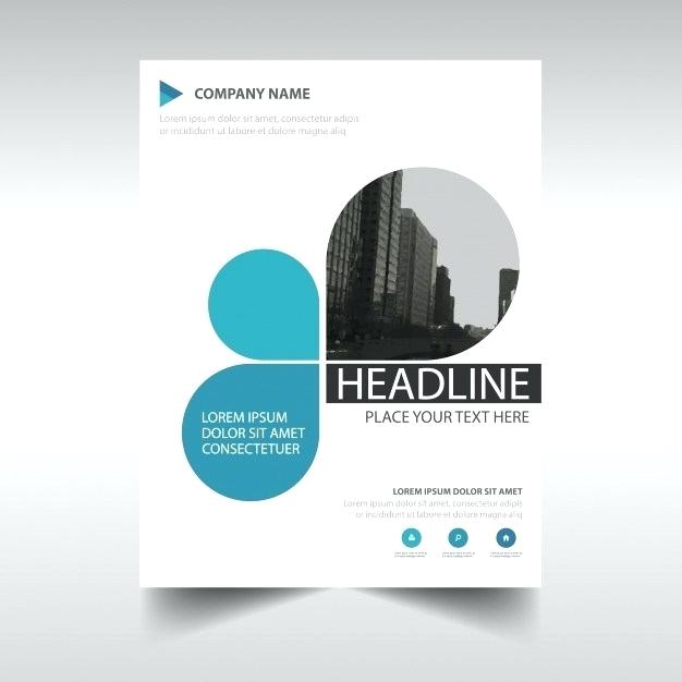 626x626 Blue Creative Annual Report Book Cover Template Vector Free