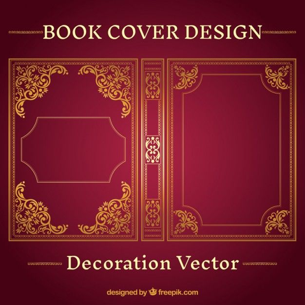 Ornamental Book Cover Design Free Vector 626x626 Ornamental Book Cover Design Free Vector