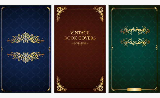 Vector Illustration Old Book Cover, Old 650x400 Vector Illustration Old Book Cover, Old