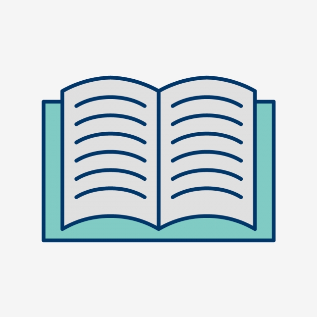 640x640 Vector Open Book Icon, Open, Book, Note Book Png And Vector