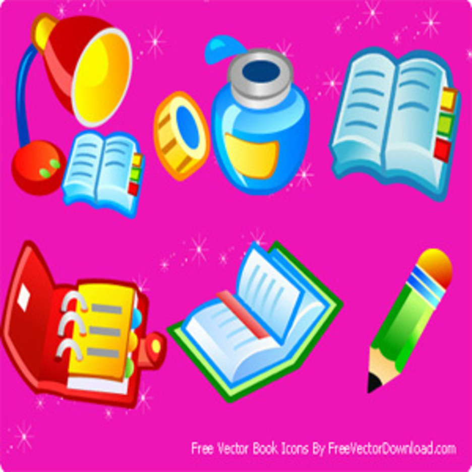 Free Vector Book Icons Freevectors 936x936 Free Vector Book Icons Freevectors