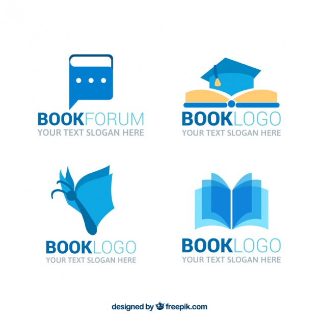 626x626 Great Book Logos Vector Free Download