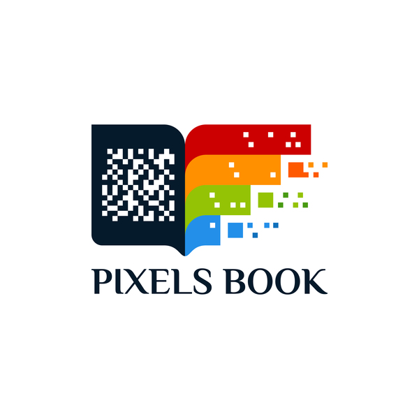 600x600 Pixels Book Logo Vector Free Download