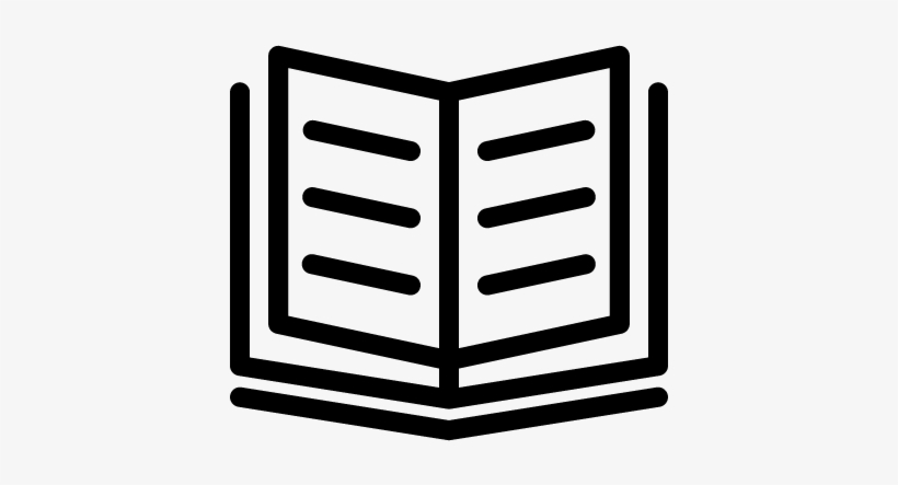 820x443 Open Book Vector