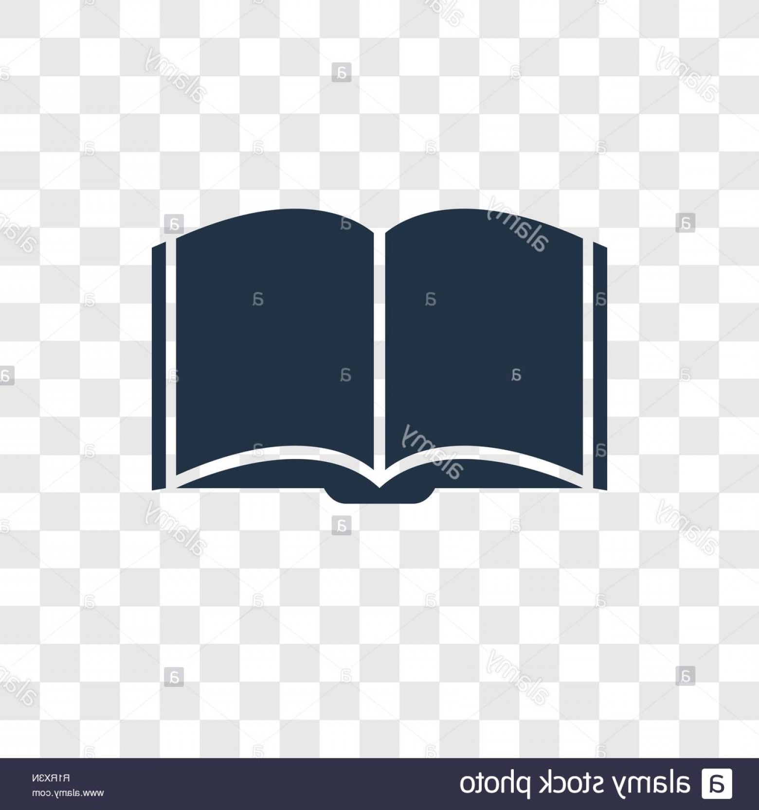 1560x1666 Open Book Vector Icon Isolated On Transparent Background Open Book