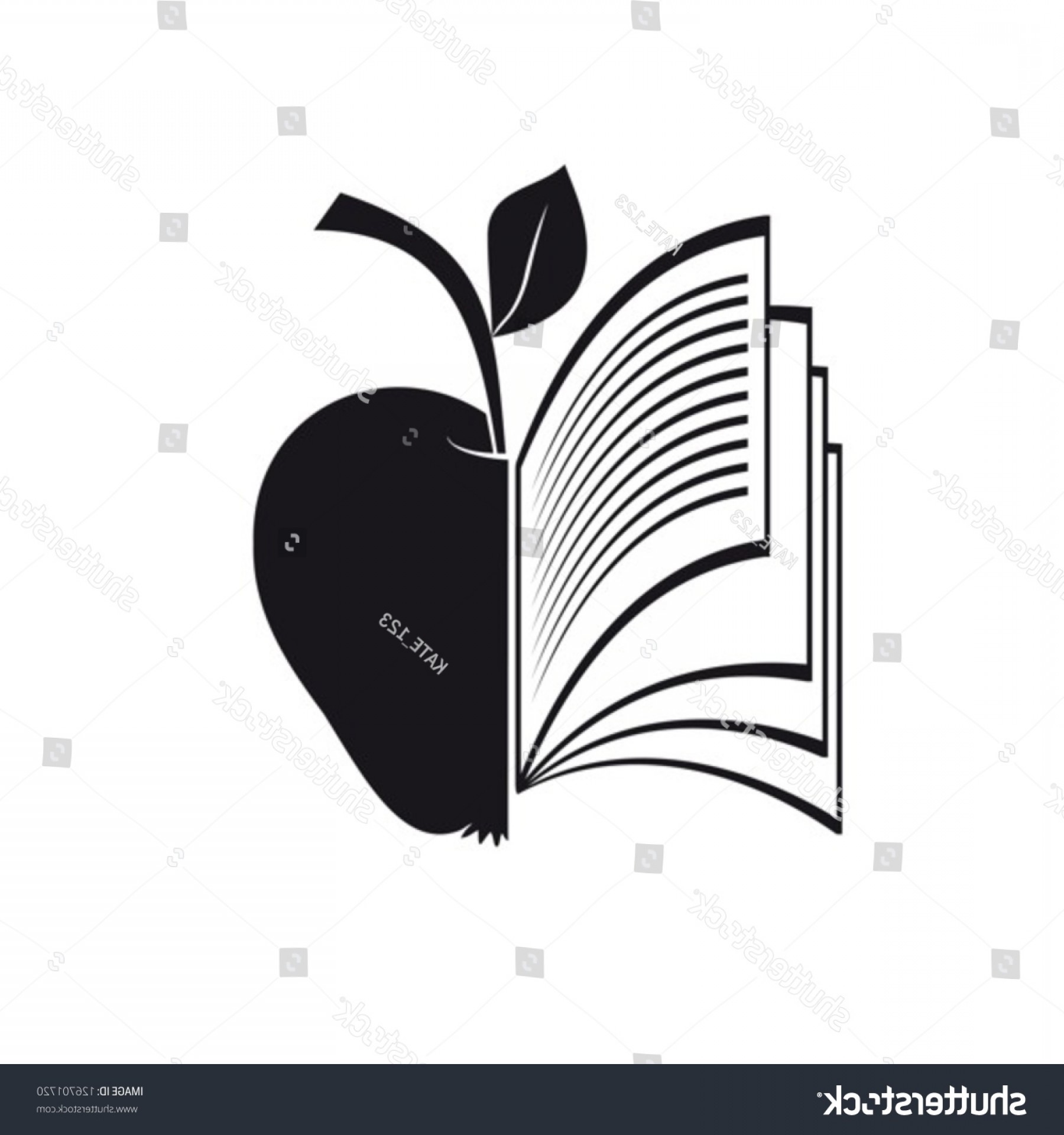 1800x1920 Apple Book Vector Black Color Soidergi