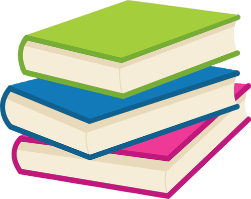 500x396 Stack Of Books Vector Clip Art