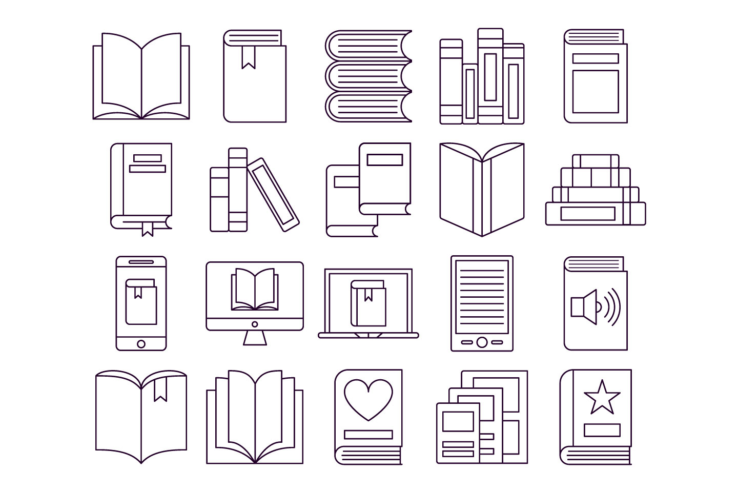 Book Vector Free Icons Set 1440x960 Book Vector Free Icons Set