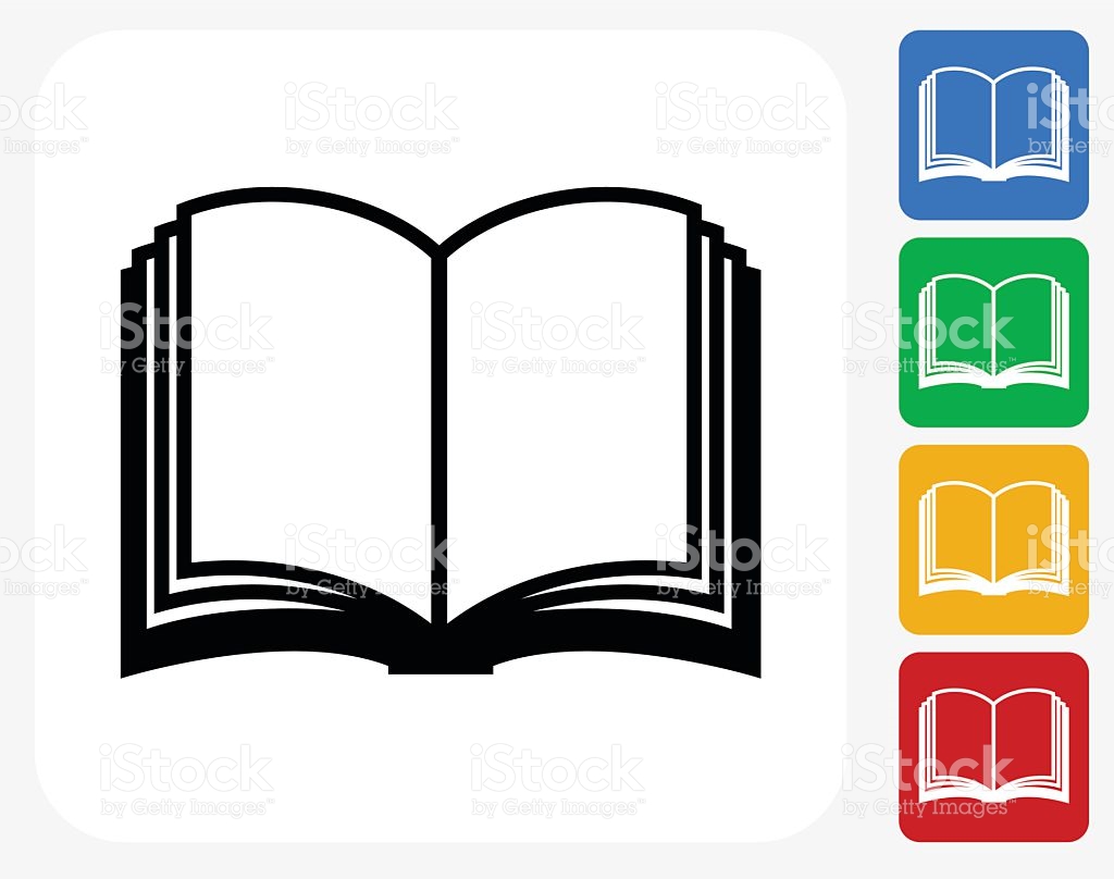 1024x808 Open Book Icon Vector