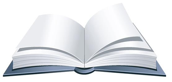 555x265 Open Book Vector