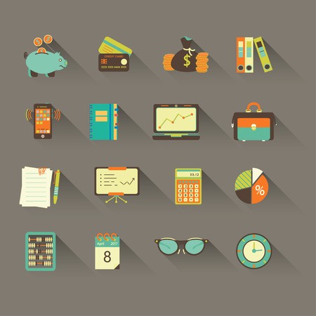 450x450 Bookkeeping Vector Flat Icons Finance, Accounting And Auditing