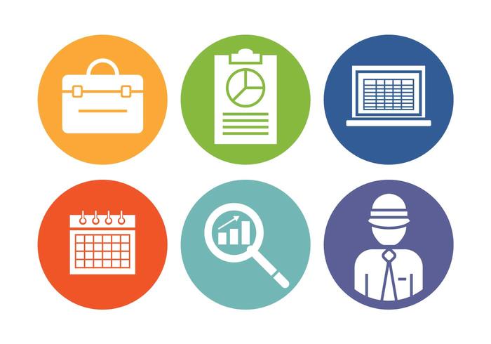 700x490 Bookkeeping Vector Set