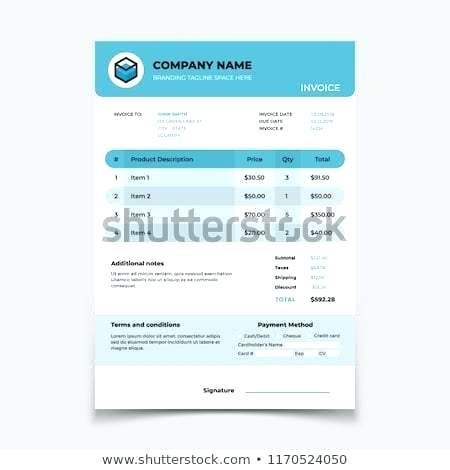 450x470 Invoice Template Bill Form Bookkeeping Vector Document Design