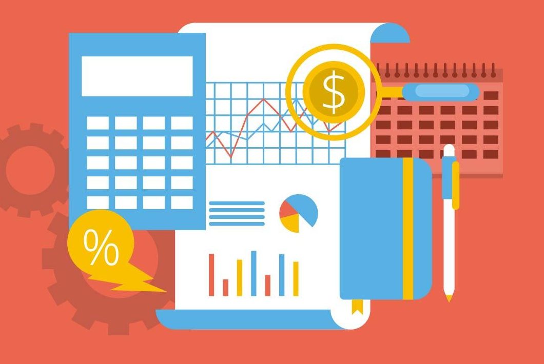1060x710 Bookkeeping Illustration Vector