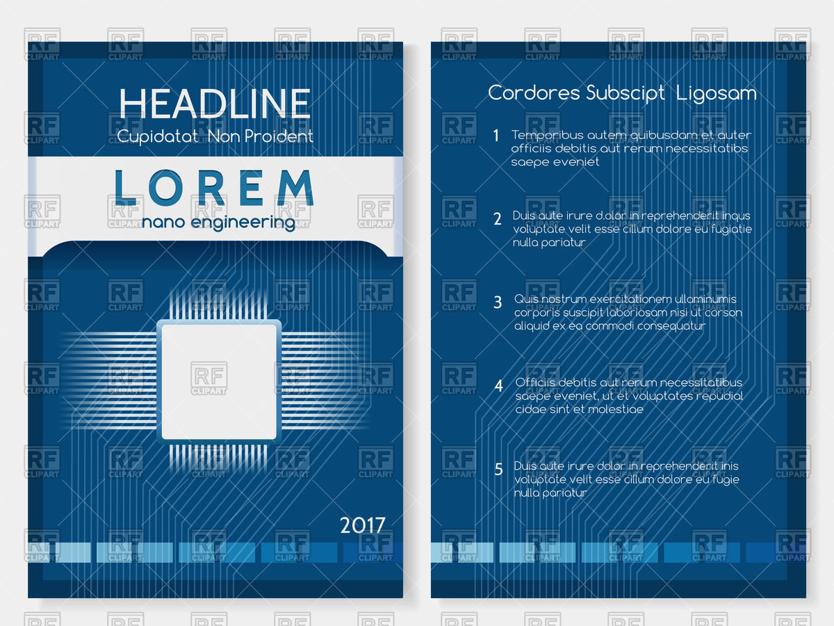 1200x900 Brochure Template Or Booklet Design Vector Image Of Calendars