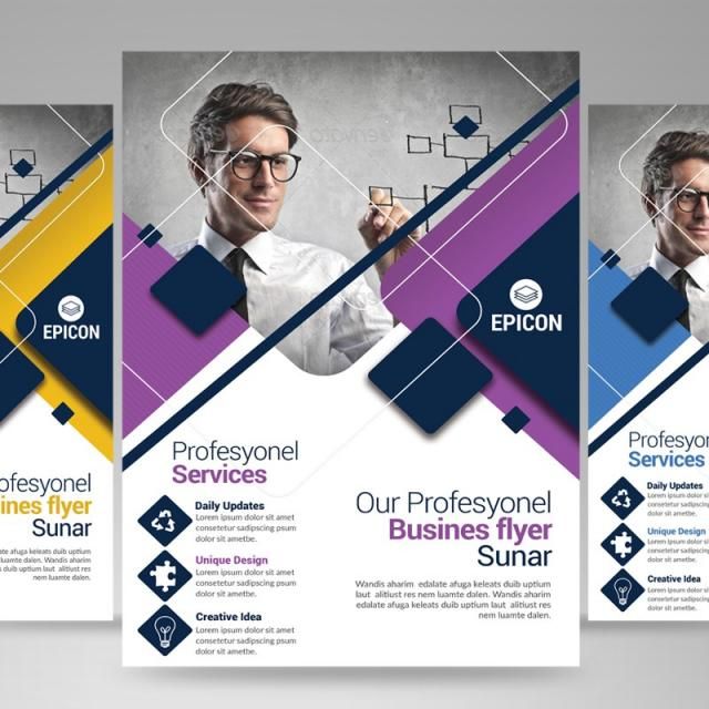 640x640 Booklet Design Layout, Flyer Design
