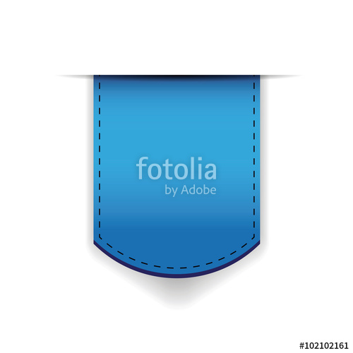 500x500 Blue Ribbon Bookmark Vector Stock Image And Royalty Free Vector