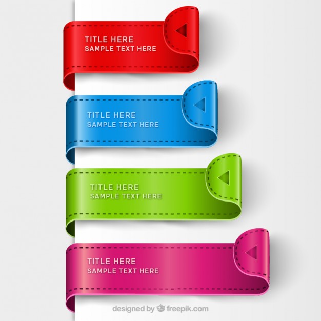 626x626 Colorful Bookmark Templates Free Vector