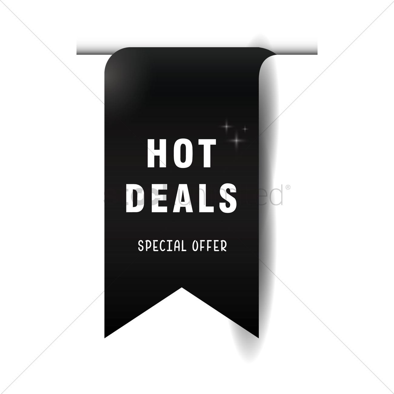 1300x1300 Sale Bookmark Vector Image