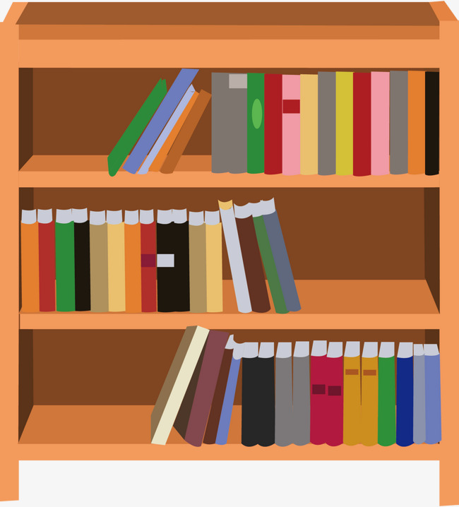 650x718 Bookshelf Png Vector Elements, Bookshelf