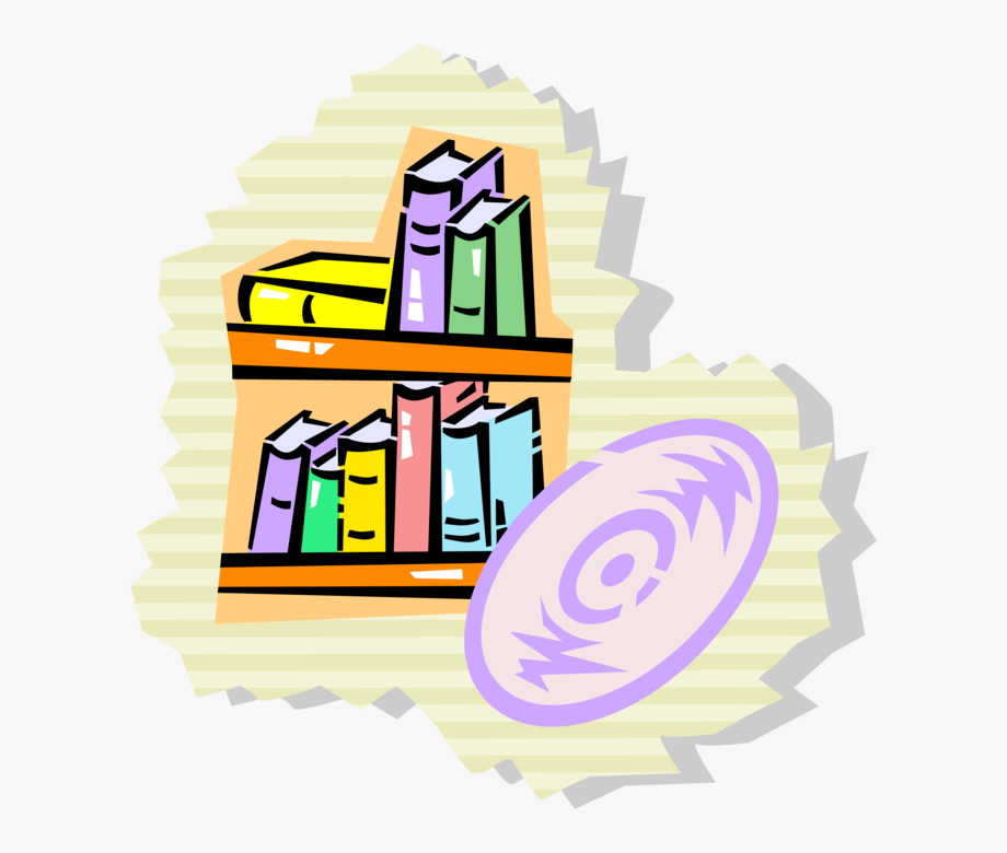 920x780 Bookshelf Vector Cartoon, Cliparts Cartoons