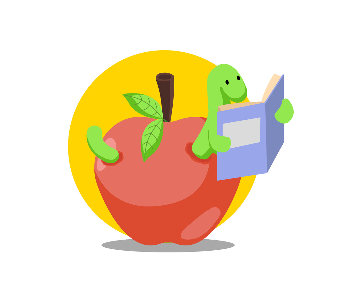 1136x936 Nerd Bookworm Vector Vector Art Graphics