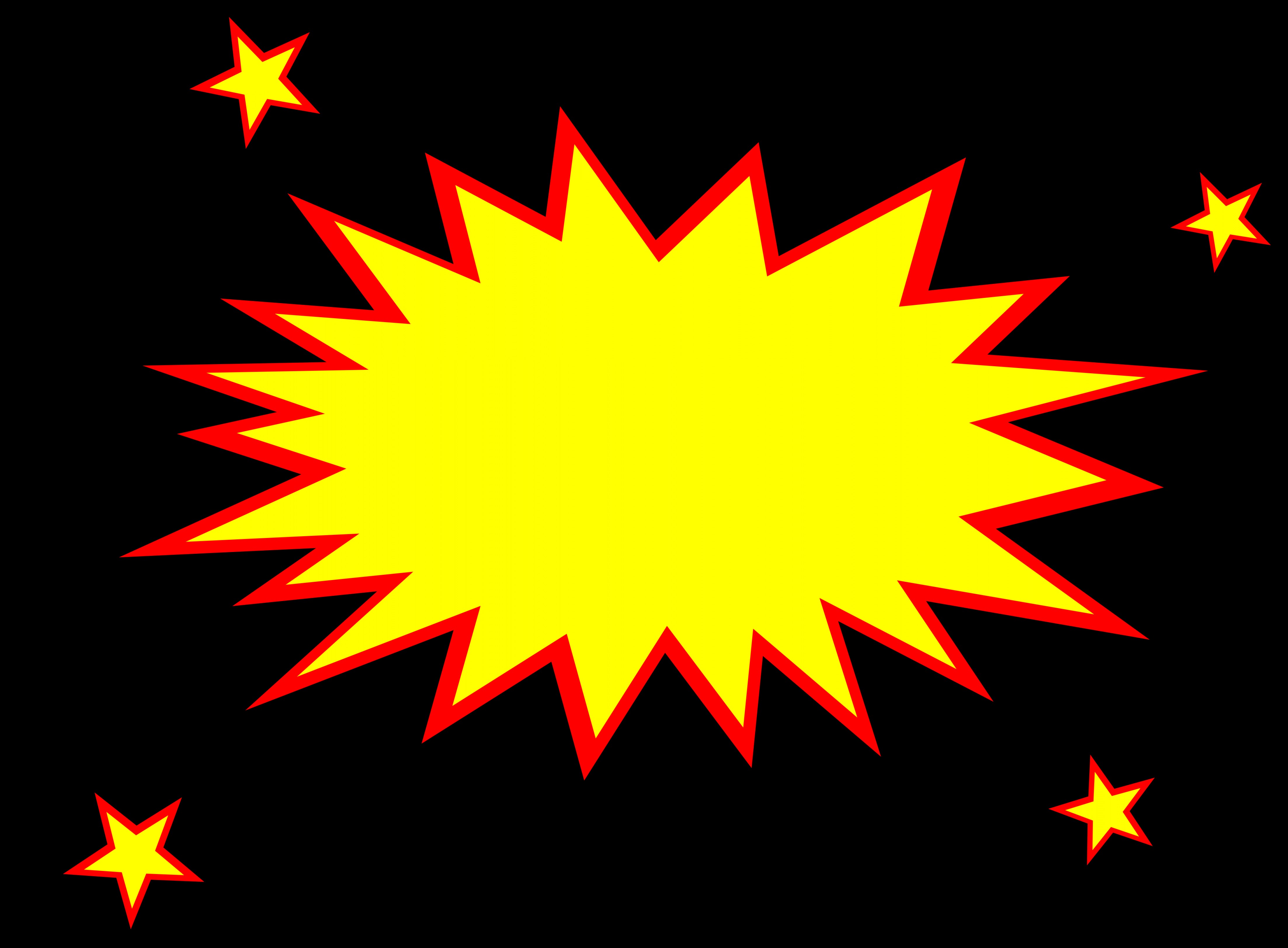 4411x3246 Comic Boom Explosion Vector Png Transparent Vol Hoodamathrun