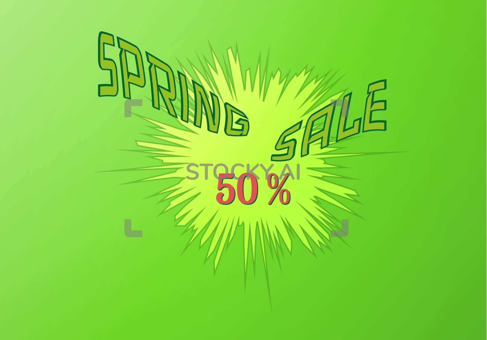 2073x1448 Image Of Spring Sale Boom Vector Background