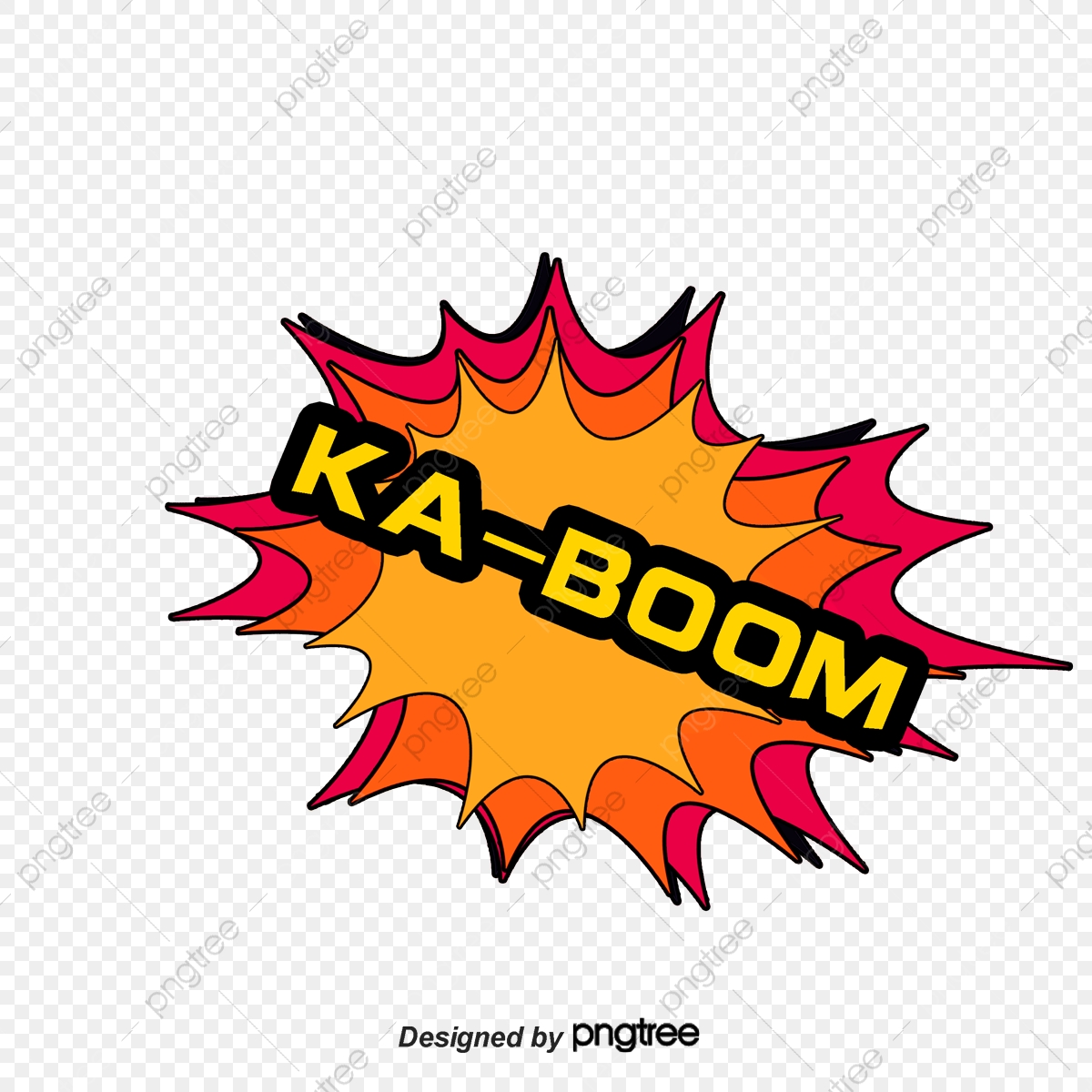 1200x1200 Ka Boom!, English Comics, Common Text Dialogue, Ka Boom! Vector