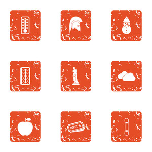 300x300 Vitamin Boom Icons Set Grunge Set Of Vitamin Boom Vector Icons