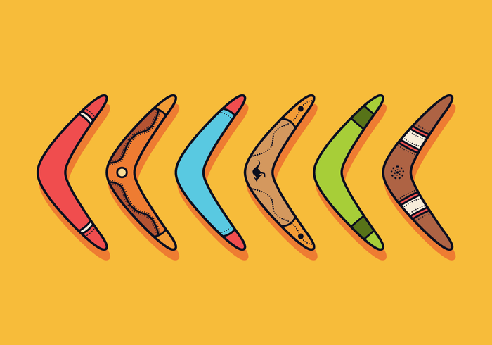 700x490 Free Boomerang Vector