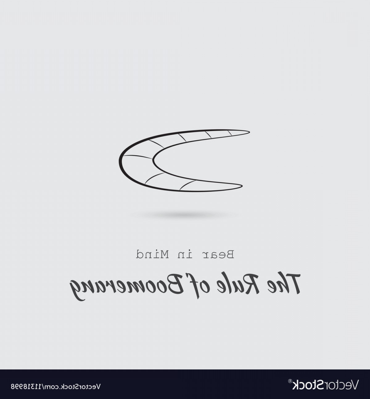 1200x1296 Greyscale Icon Of Boomerang Vector Createmepink