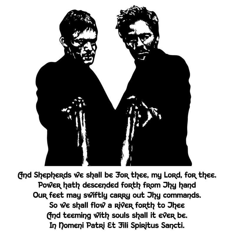 794x794 Boondock Saints Prayer Vinyl Decal Wall Art Etsy