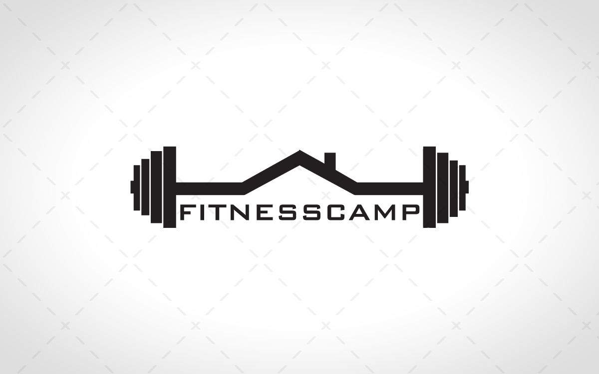 1200x750 Dumbbell Logo Boot Camp! Logos, Boot Camp Workout, Logos Design