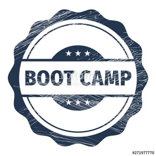 500x500 Boot Camp Grunge Stamp Vector Design Boot Camp Grunge Stamp