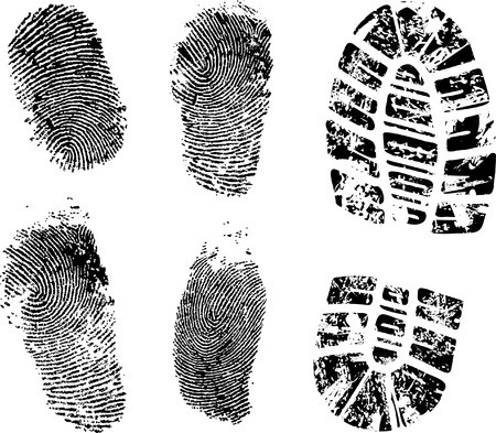 450x393 Detailed Finger And Boot Print