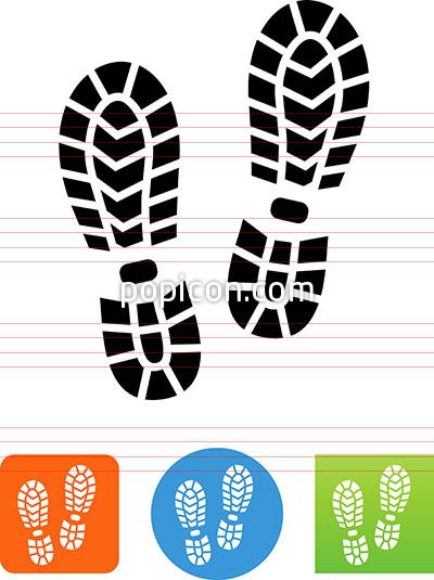 400x535 Hiking Boot Print Icon