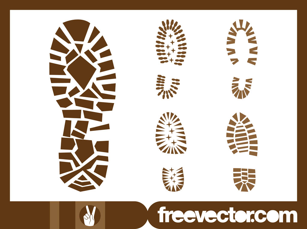 1024x765 Shoe Print Graphics Vector Art Graphics