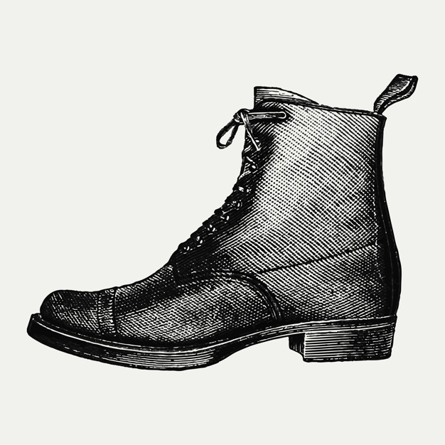 Vintage Boot Illustration Vector Free Download 626x626 Vintage Boot Illustration Vector Free Download