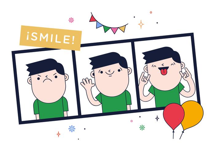 700x490 Photo Booth Vector