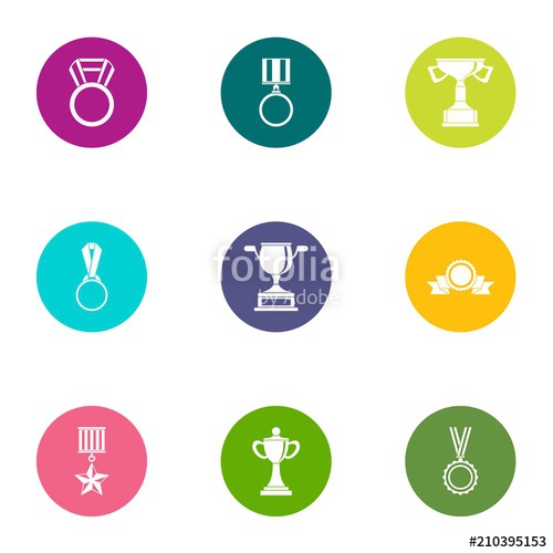 500x500 First Booty Icons Set Flat Set Of First Booty Vector Icons