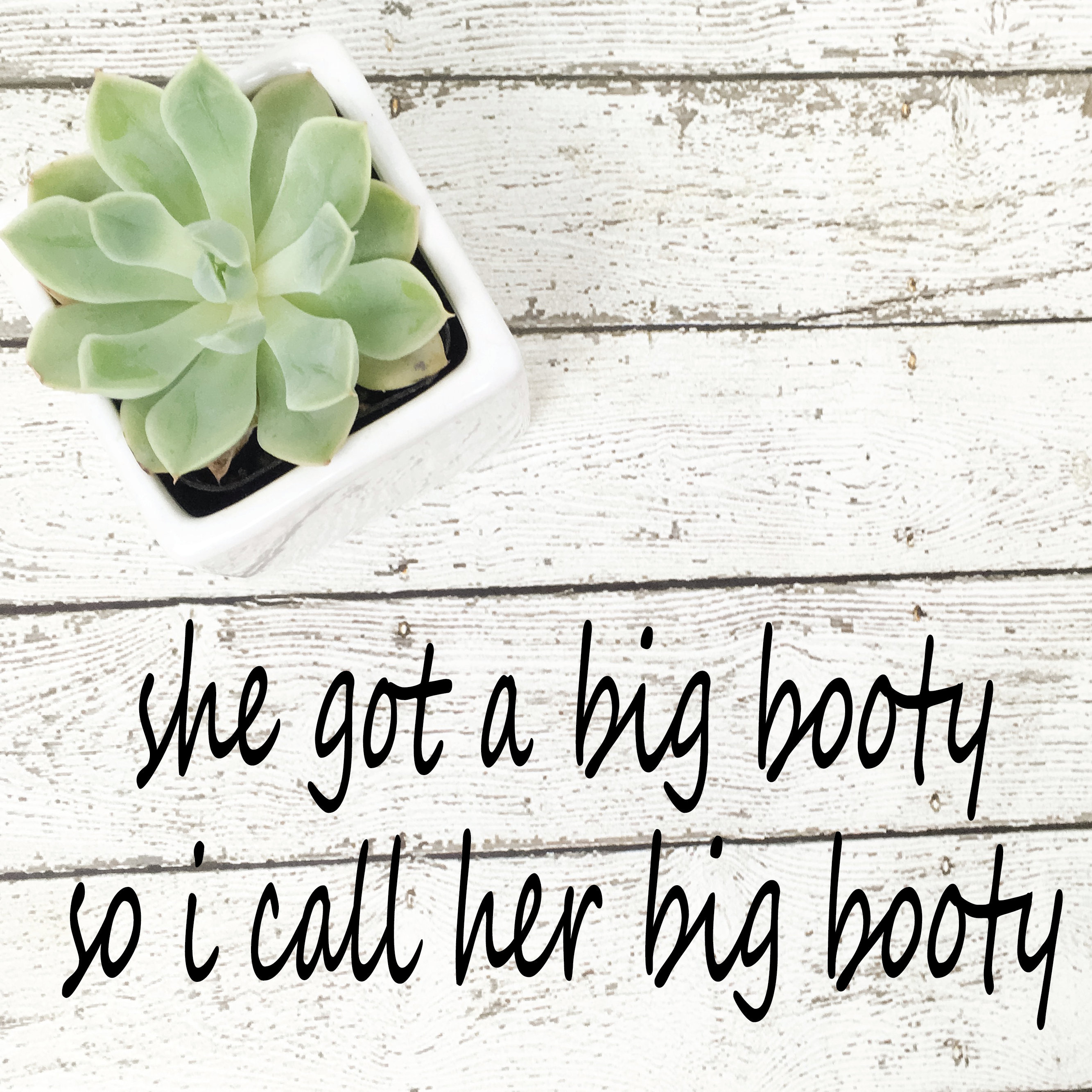 2667x2667 She Got A Big Booty So I Call Her Big Booty She Got A Big Etsy