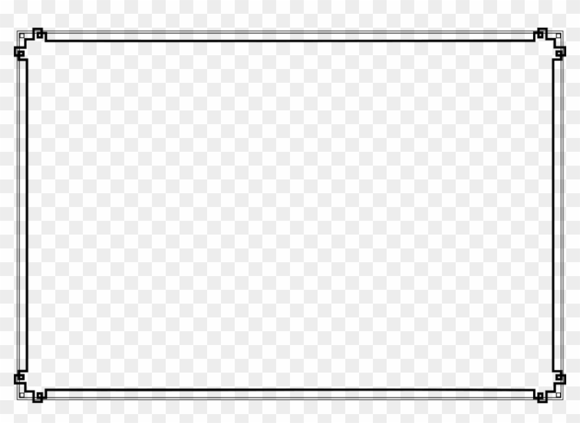 840x613 Borders Vector