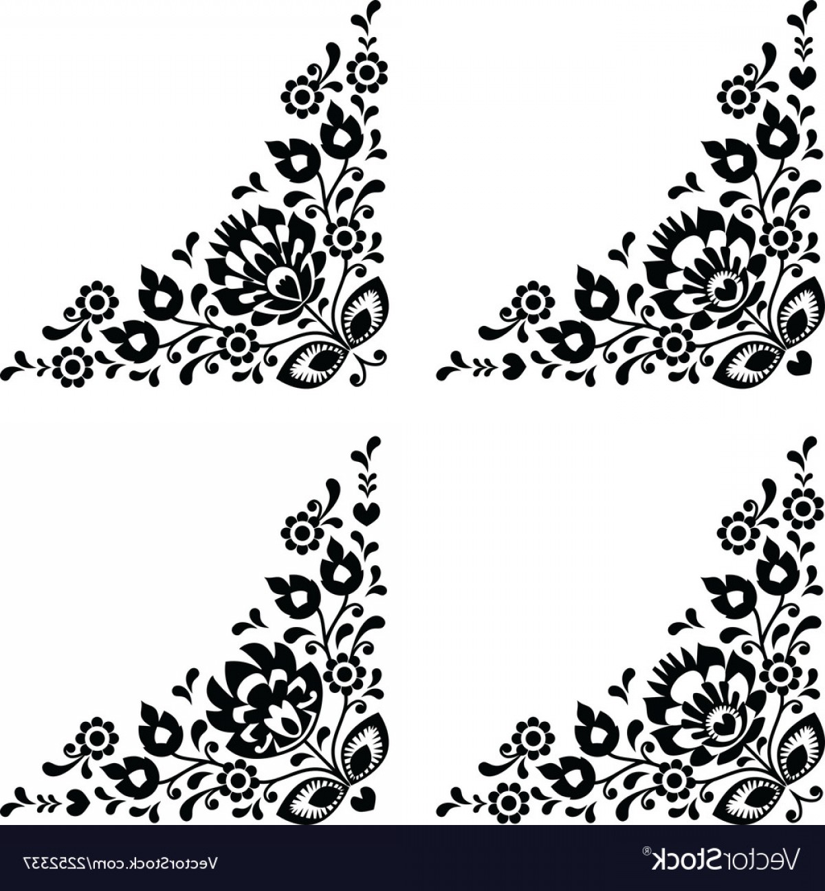 1200x1296 Corner Border Designs Vector Sarahgardan