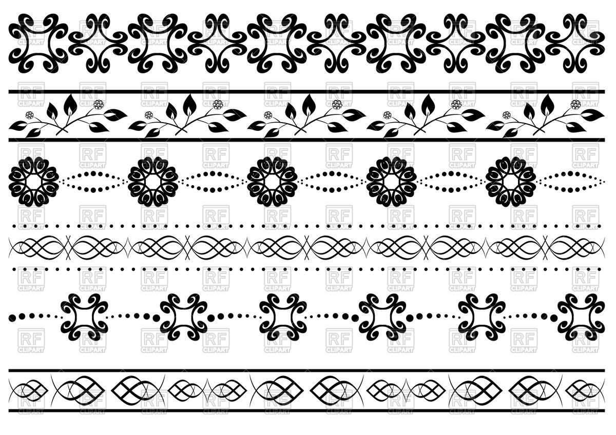1200x848 Floral Ornamental Borders Vector Image Of Borders And Frames